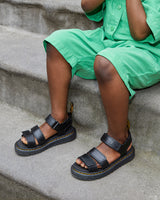 Junior Klaire Leather Strap Sandals - view 4