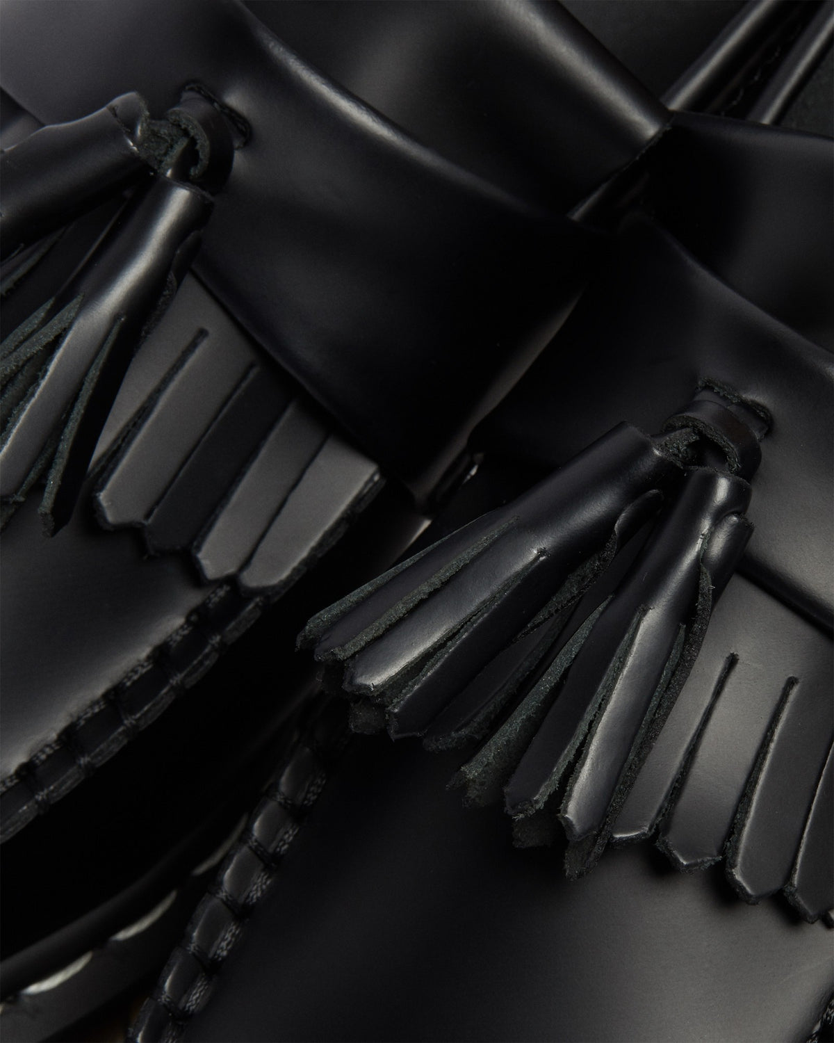 Adrian White Stitch Smooth Leather Loafers - view 3