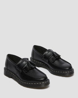 Adrian White Stitch Smooth Leather Loafers - view 4