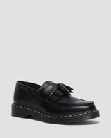 Adrian White Stitch Smooth Leather Loafers - view 1