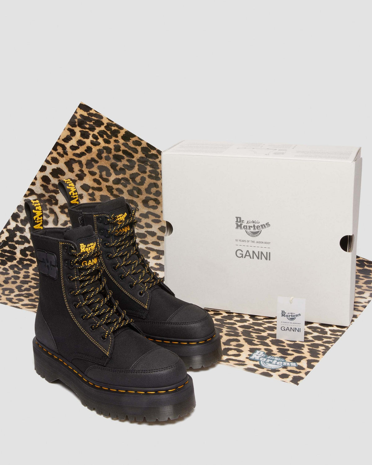 Jadon Boot Ganni Extra Tough Platforms - view 12