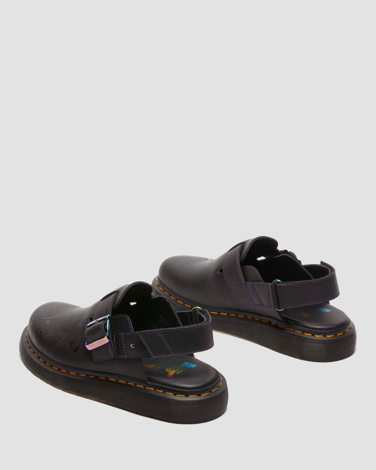 Jorge II BT21 Leather Slingback Mules - view 5