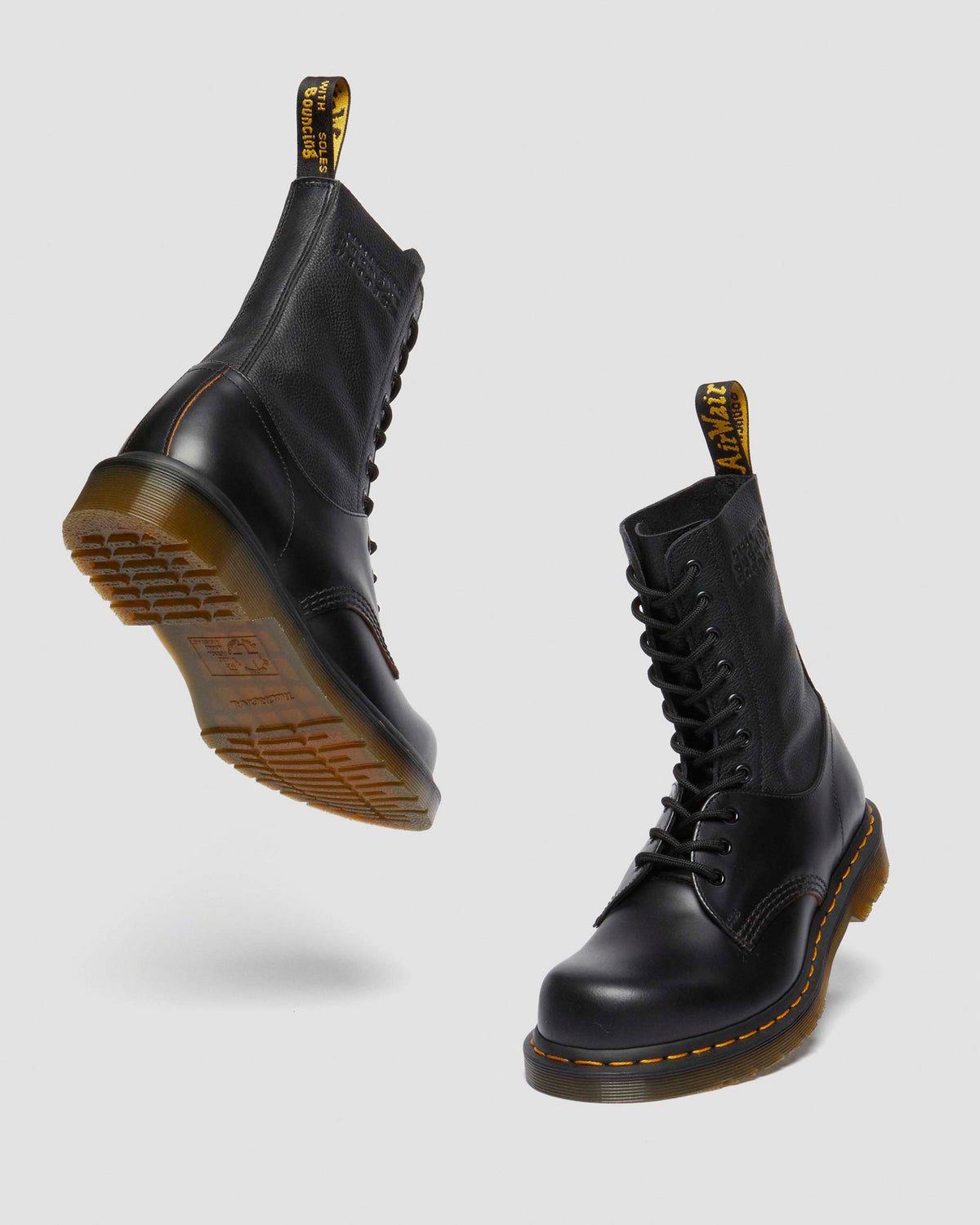 1490 / 1461 MM6 Leather Lace Up Boots - view 8