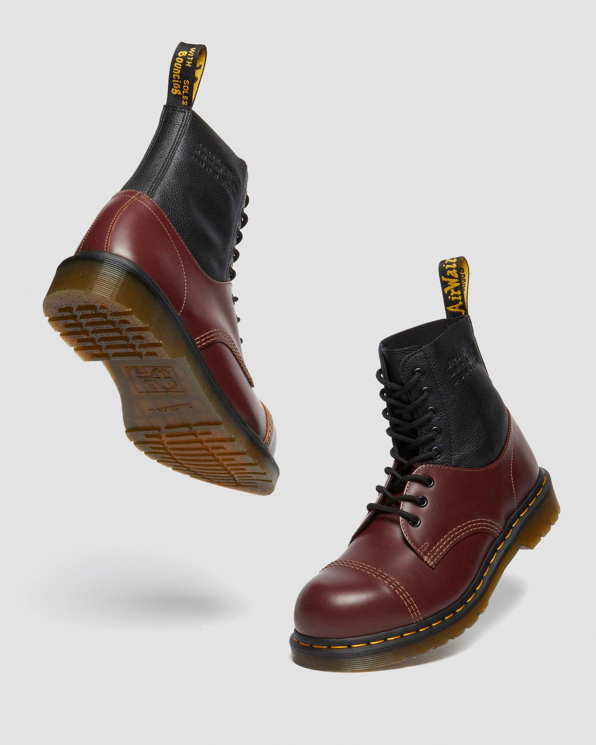 1460 / 1461 MM6 Steel Toe Leather Boots - view 8