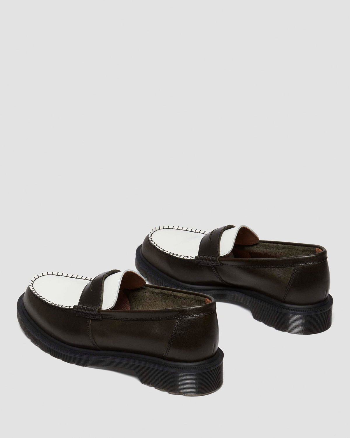 Penton Made In England Two-Tone Leather Loafers - view 5