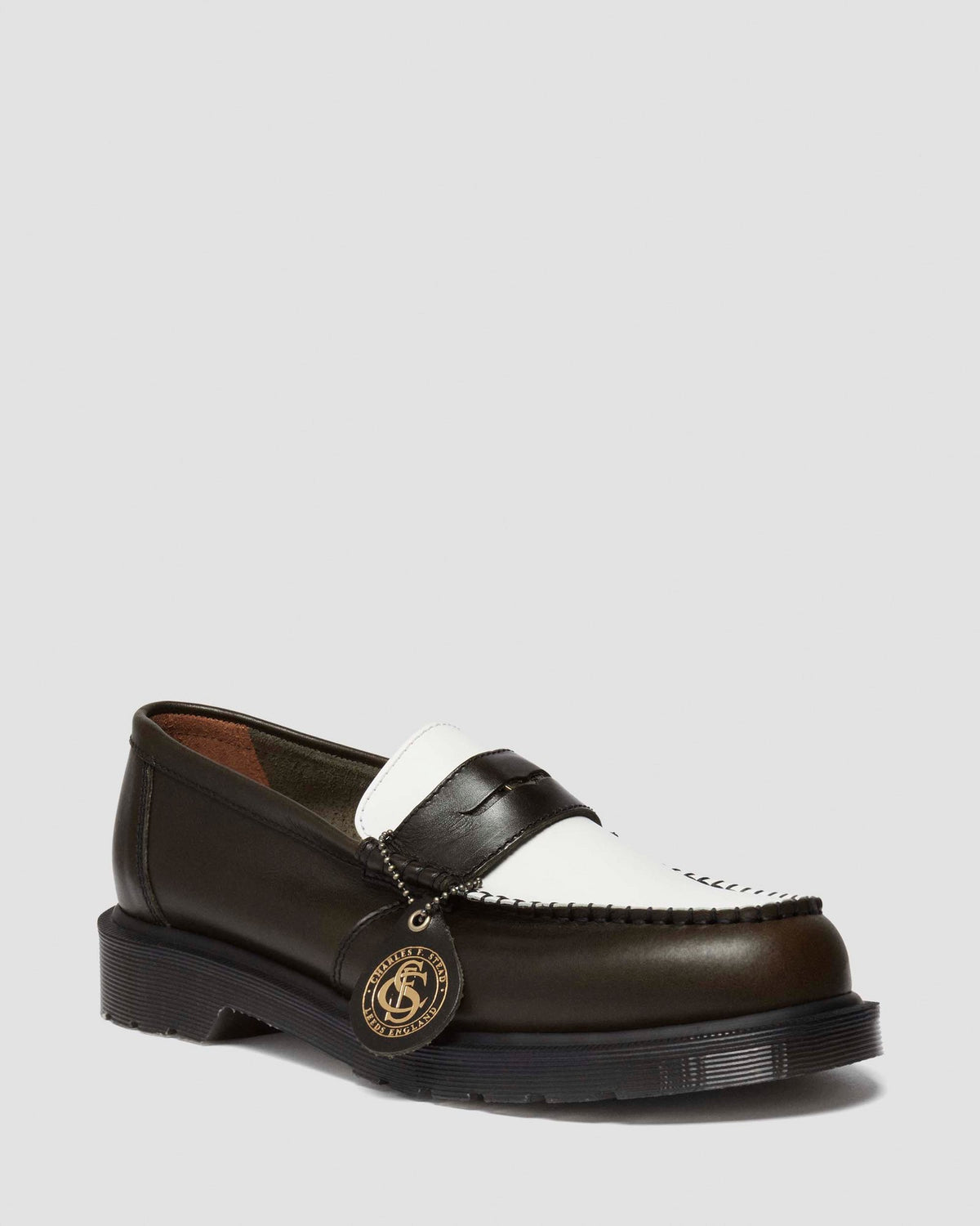 Penton Made In England Two-Tone Leather Loafers - view 1