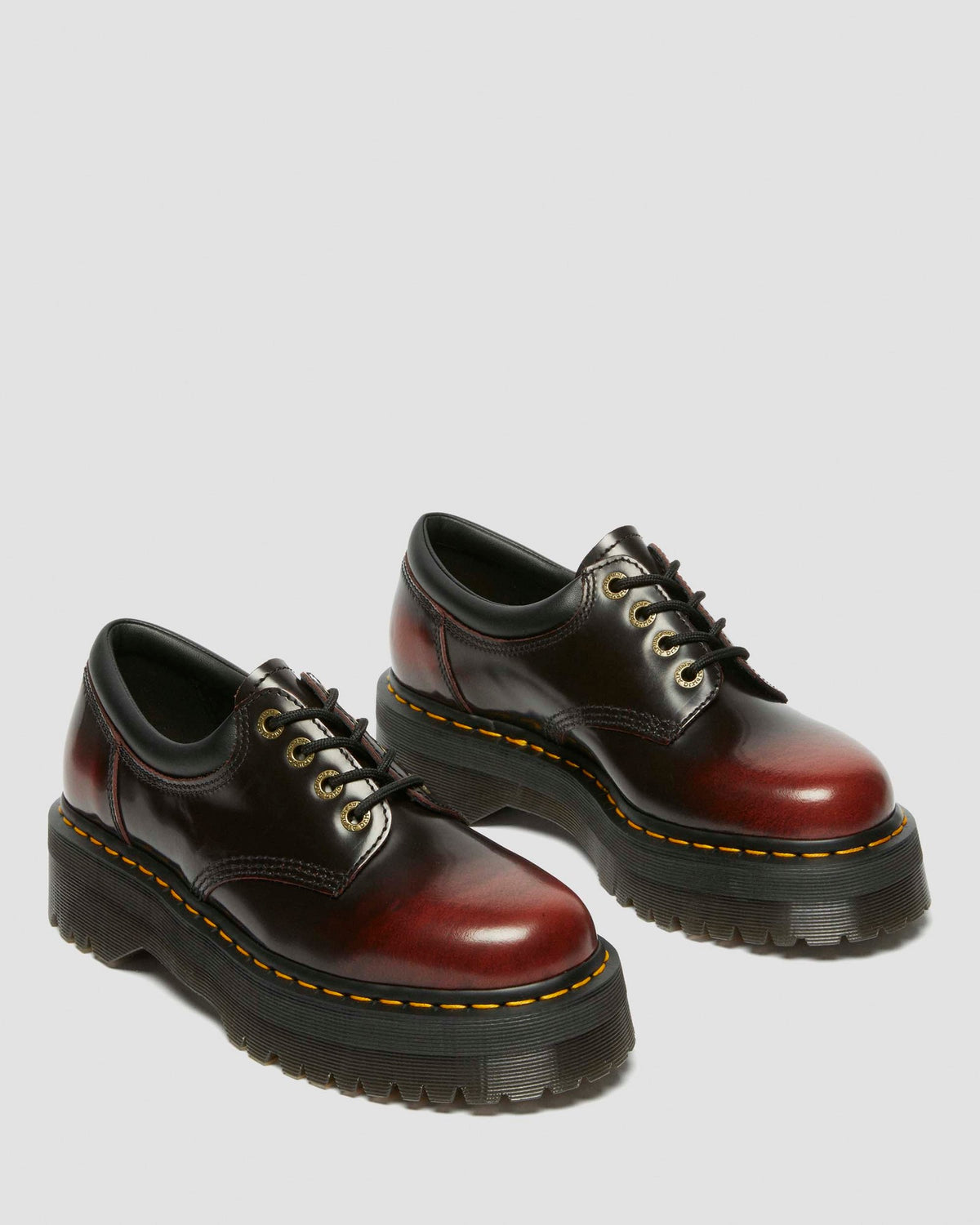 8053 Quad Arcadia Leather Platform Shoes - view 4