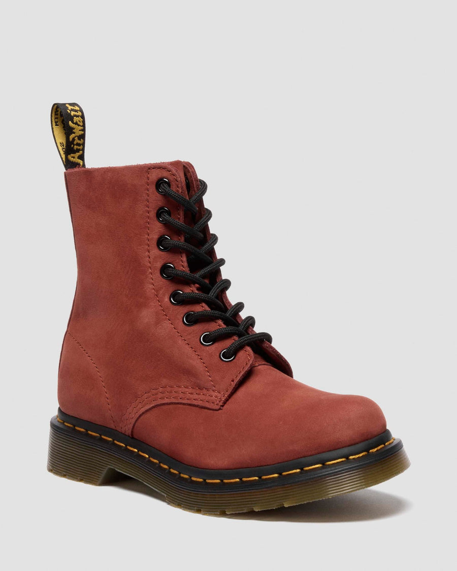 1460 Pascal Nubuck Leather Lace Up Boots - view 1