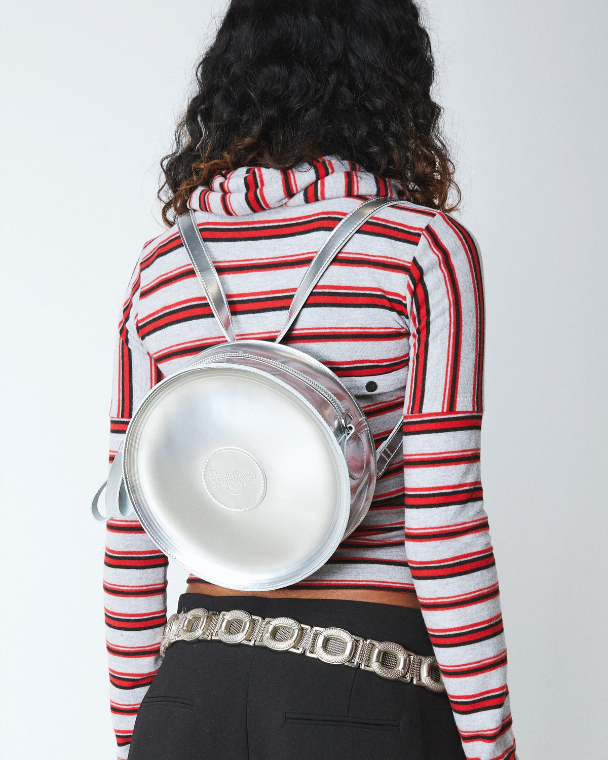 Metallic Round Backpack - view 2