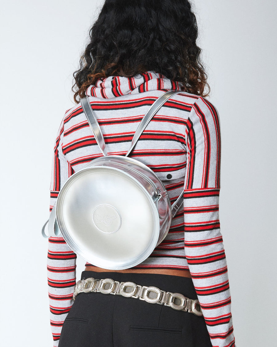 Metallic Round Backpack - view 2