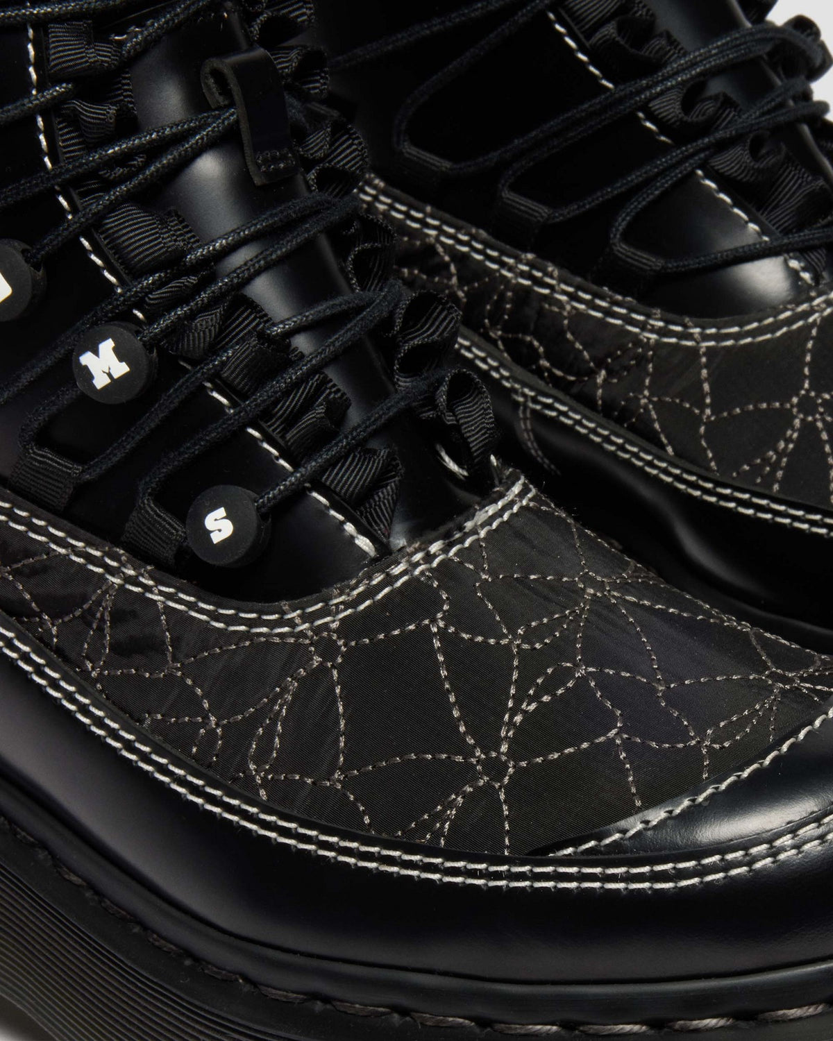 JADON FRILL SMOOTH LEATHER PLATFORM BOOTS - view 7