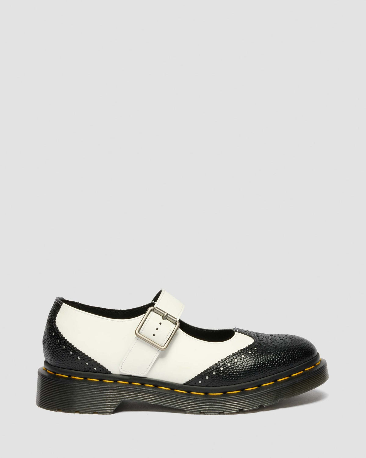 Mary Jane Monochrome Leather Shoes - view 6