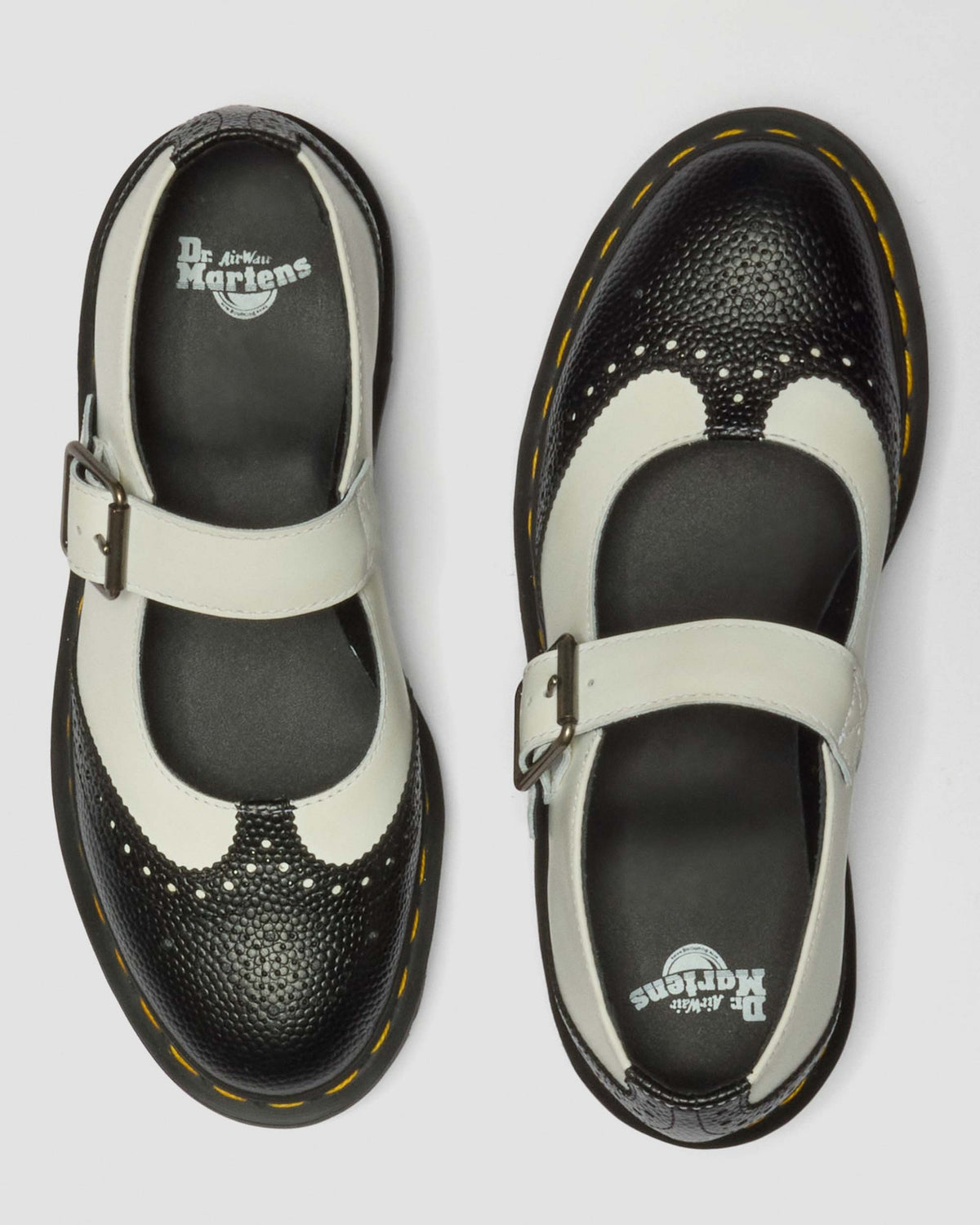 Mary Jane Monochrome Leather Shoes - view 9