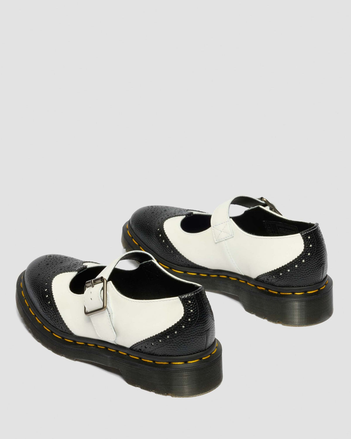 Mary Jane Monochrome Leather Shoes - view 5