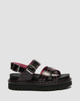 Voss II Distressed Patent Leather Sandals - view 6