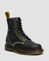 1460 Pascal Flower Grizzly Leather Boots - view 1