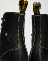 1460 Pascal Flower Grizzly Leather Boots - view 7