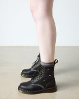 1460 Pascal Flower Grizzly Leather Boots - view 2