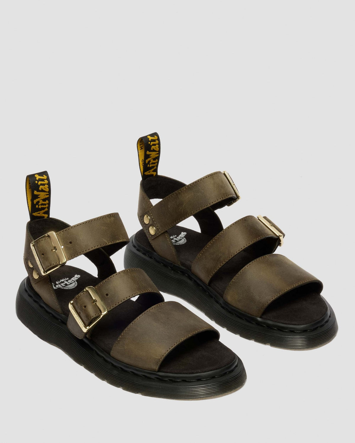 Gryphon Leather Gladiator Sandals - view 4