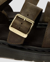 Gryphon Leather Gladiator Sandals - view 3