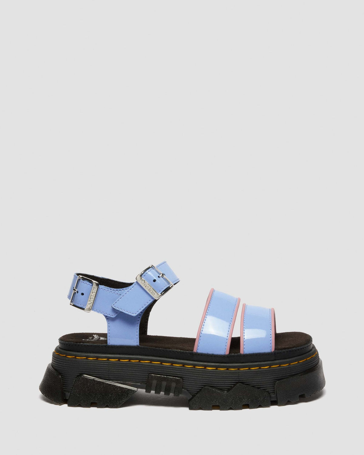 Mattison Two Strap Soft Patent Leather Sandals - view 6