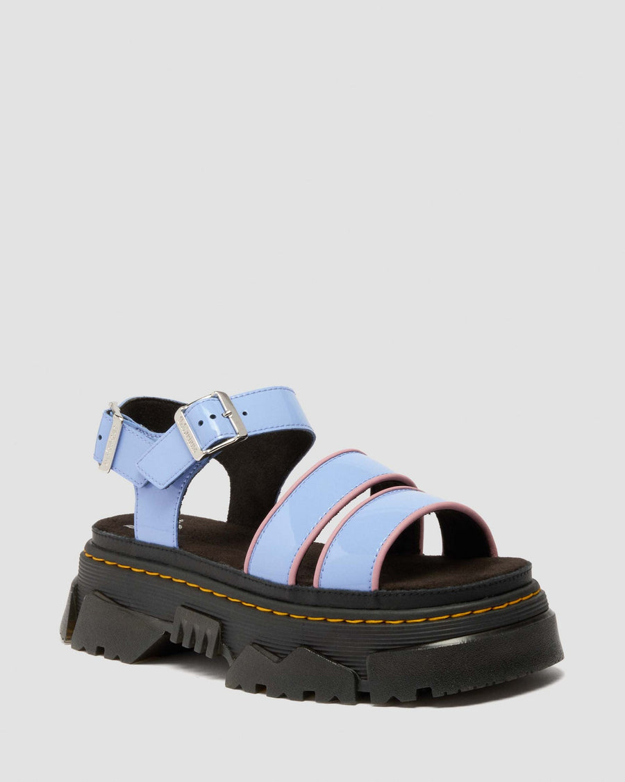 Mattison Two Strap Soft Patent Leather Sandals - view 1