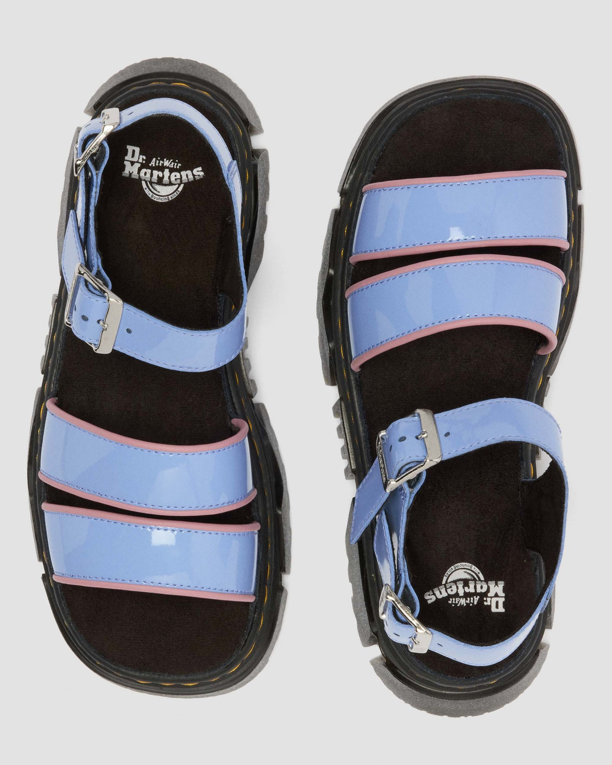 Mattison Two Strap Soft Patent Leather Sandals - view 9