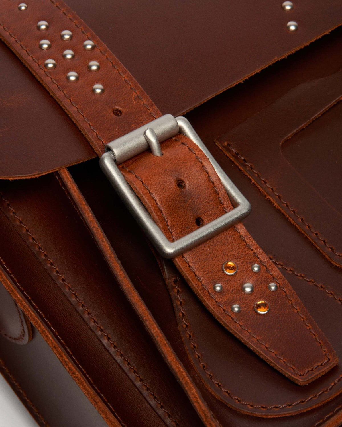 11 Inch Mayhem Leather Satchel - view 3