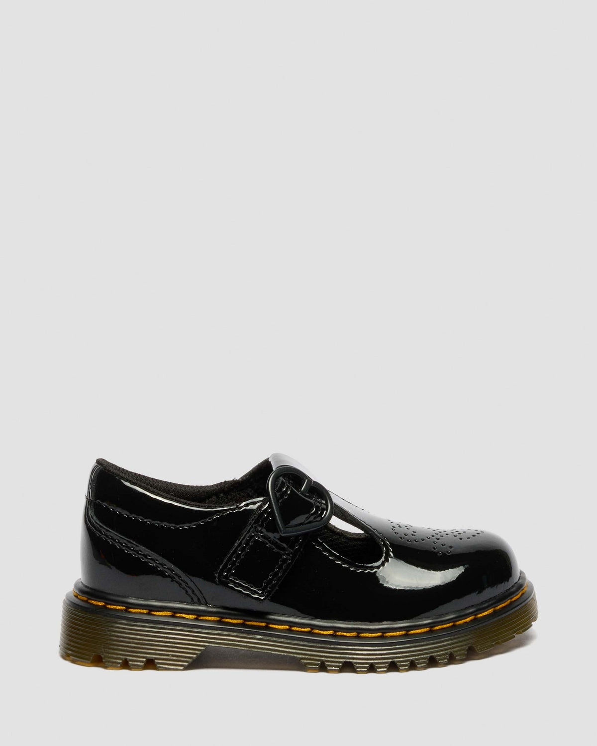 Toddler Polly II Heart Patent Leather Shoes - view 6
