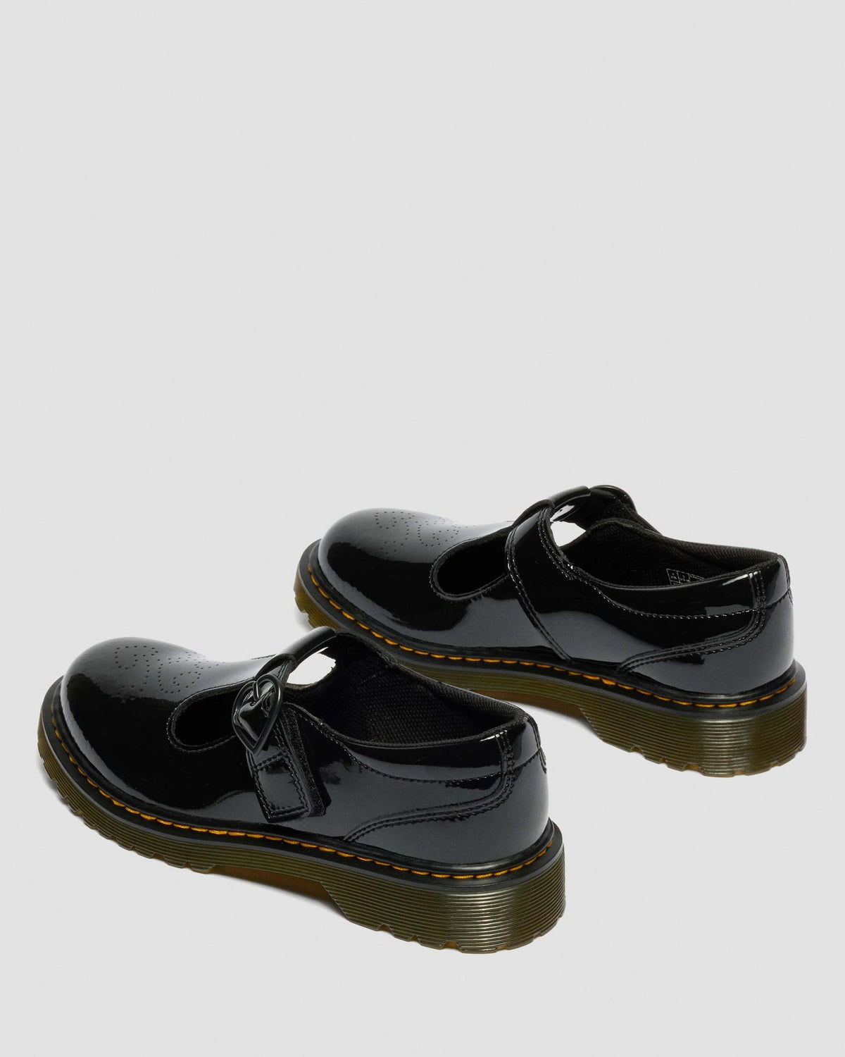 Youth Polly II Heart Patent Leather Shoes - view 5
