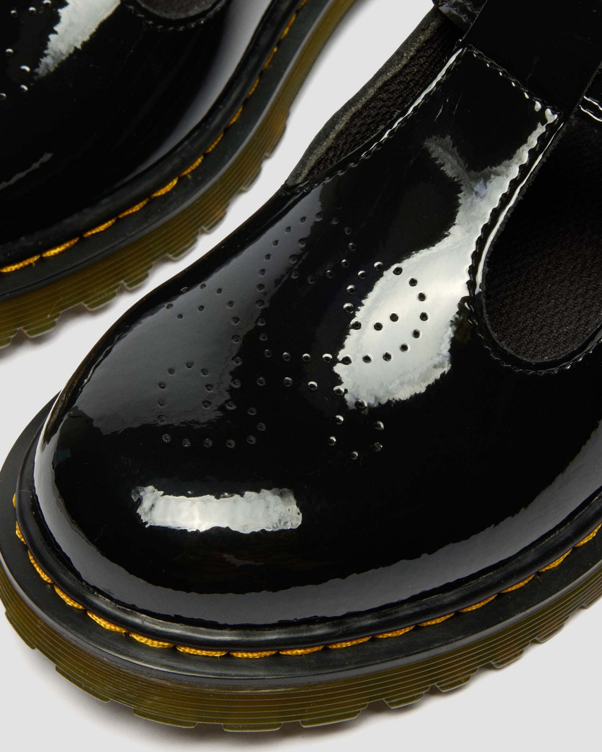 Youth Polly II Heart Patent Leather Shoes - view 7