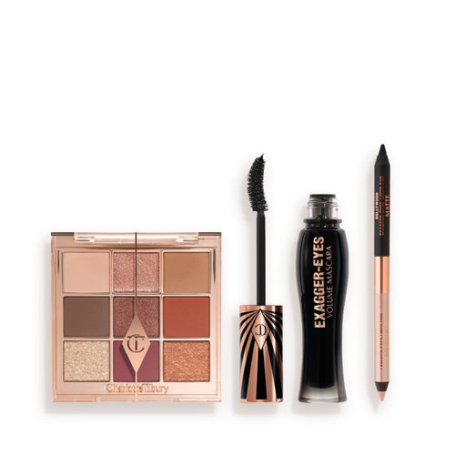 3-Step Beautifying Exagger-Eyes Kit: Eye Makeup Trio