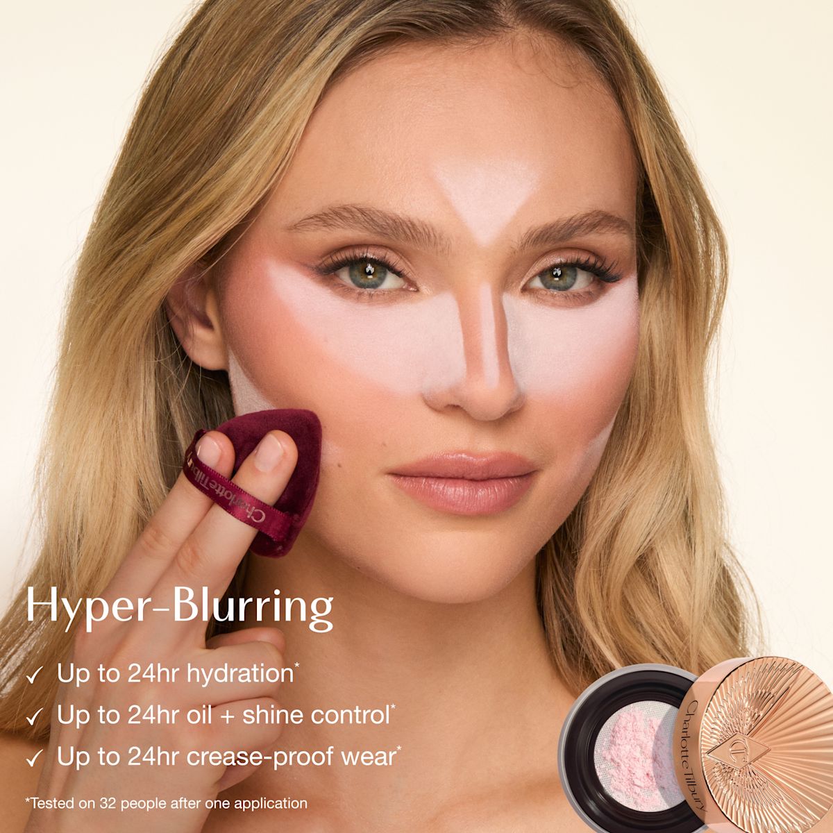 Airbrush loose powder benefits