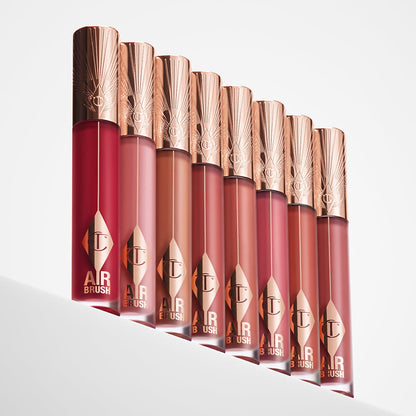 Airbrush Flawless Lip Blur collection packaging in a row