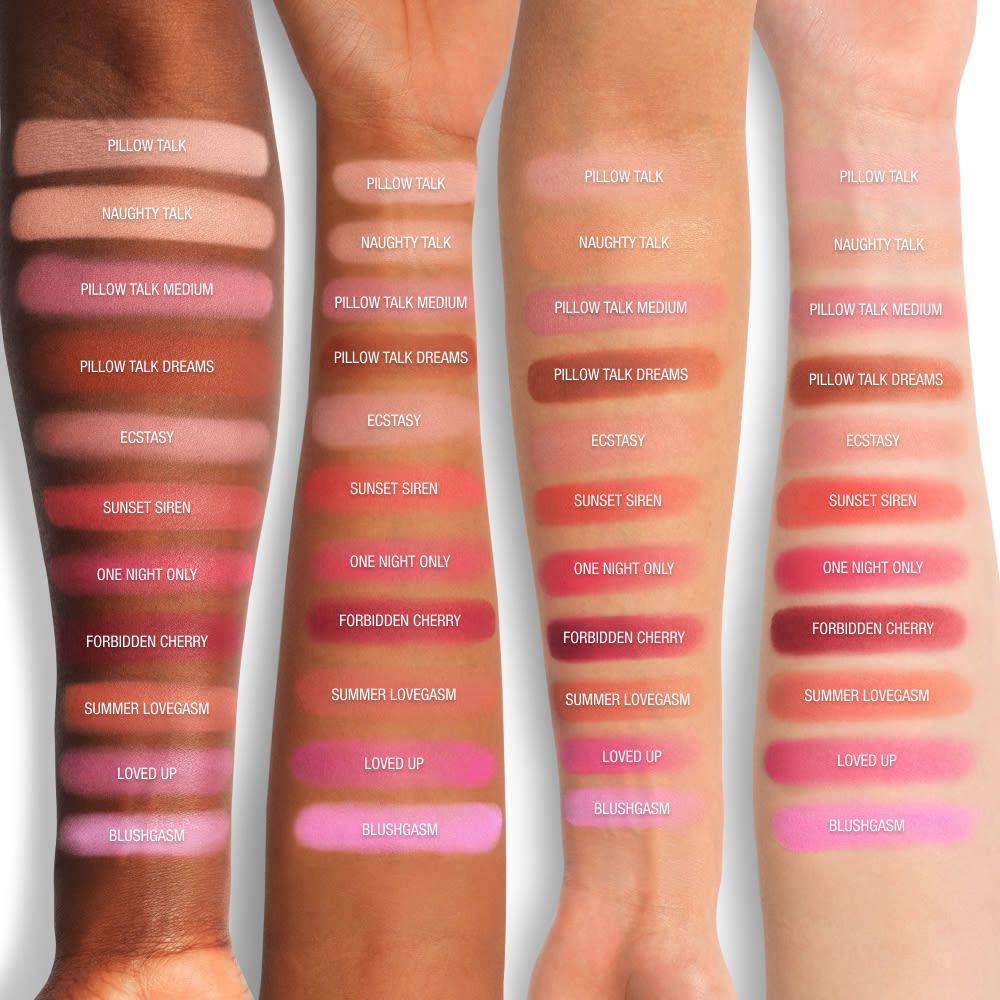 AIRbrush Blush Blur - Labelled Arm Swatch