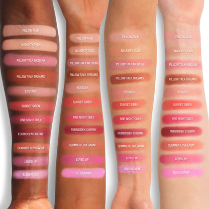 AIRbrush Blush Blur - Labelled Arm Swatch