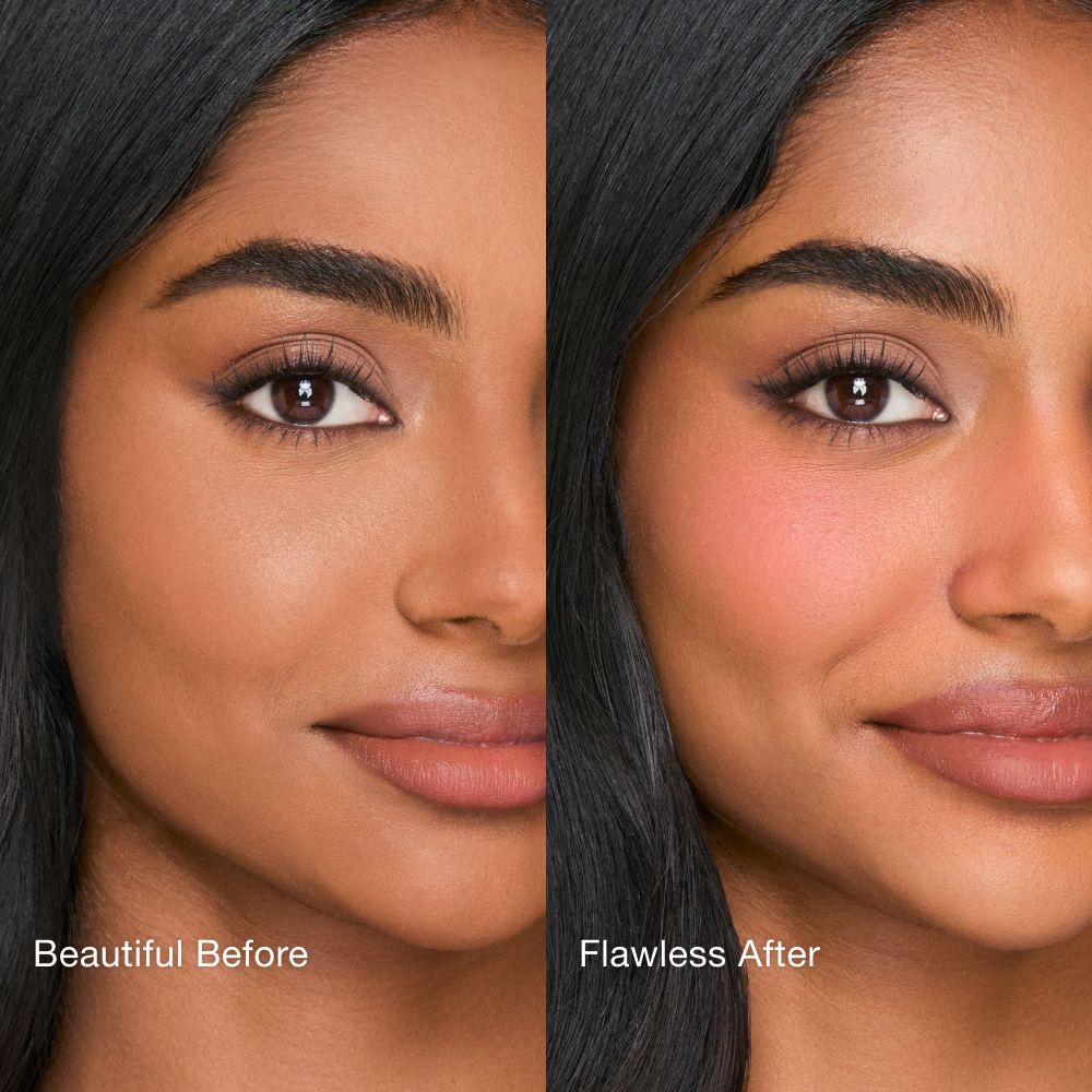 AIRbrush Blush Blur - Pillow Talk Medium Before and After