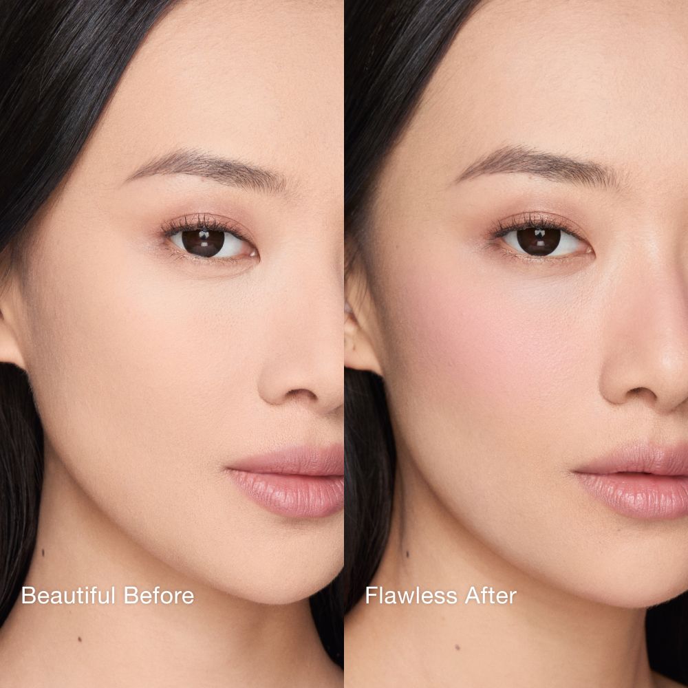 AIRbrush Blush Blur - Blushgasm Before and After