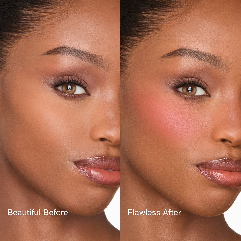AIRbrush Blush Blur - Sunset Siren Before and After