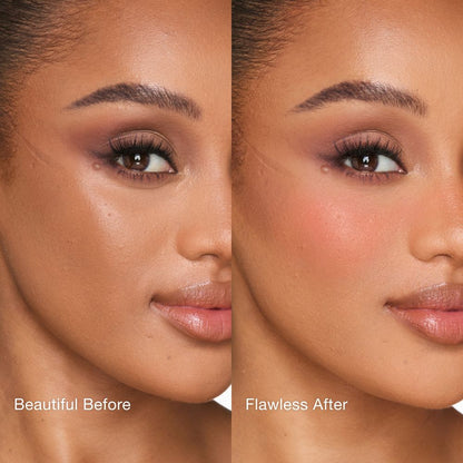 AIRbrush Blush Blur - Summer Lovegasm Before and After