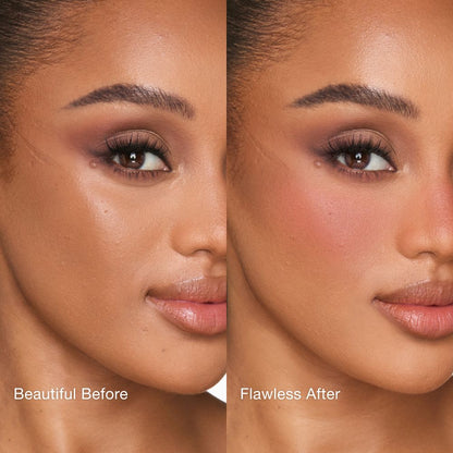 AIRbrush Blush Blur - Pillow Talk Dreams Before and After