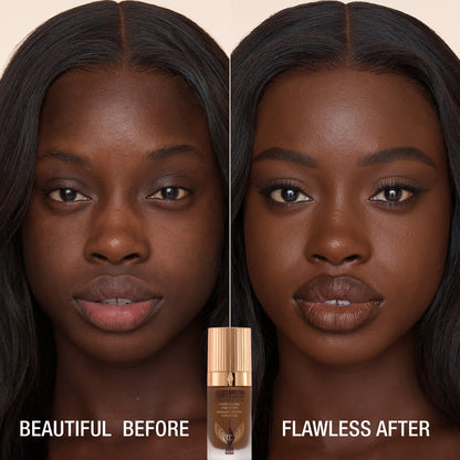 AIRBRUSH FLAWLESS FOUNDATION BEFORE AND AFTER 16 cool