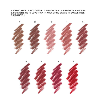 Lip Cheat Texture swatches