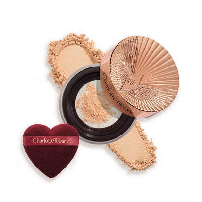 AIRbrush Flawless Blur Loose Powder: Setting Powder for Medium/Tan Skin Packshot