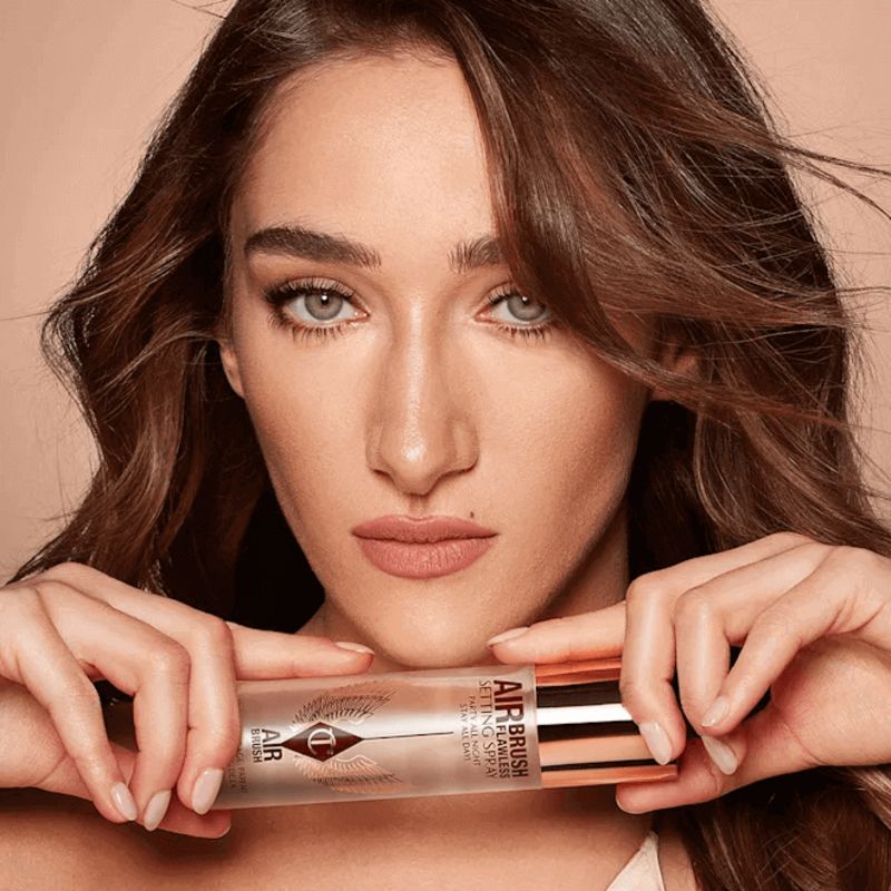 Setting spray for oily skin