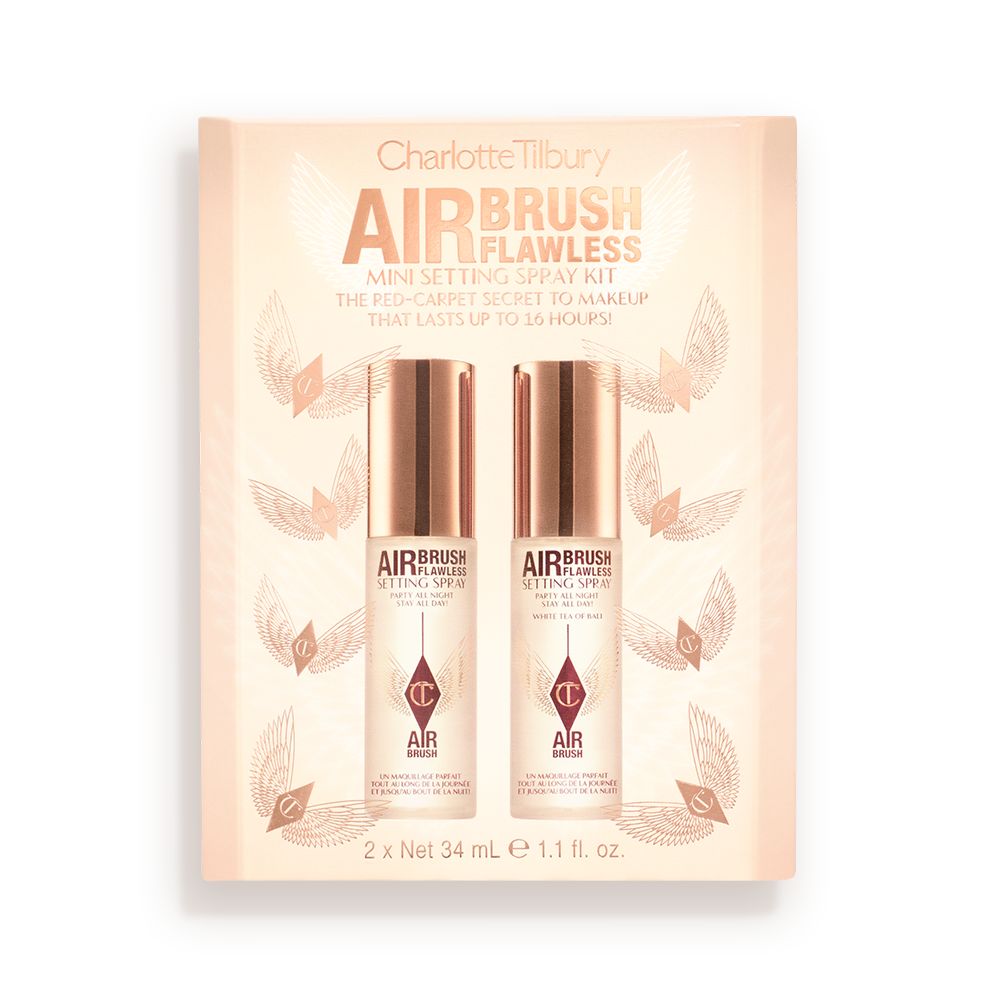 AIRBRUSH FLAWLESS MINI SETTING SPRAY KIT-BOX-BUNDLE packshot