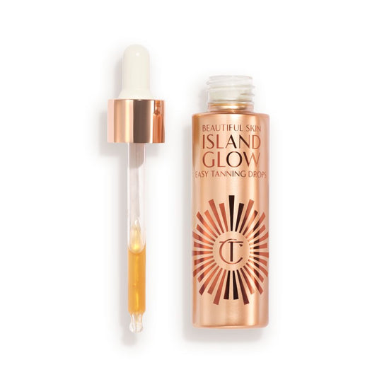 Beautiful Skin Island Glow Drops packaging open