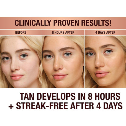 Beautiful Skin Island Glow Drops before and after
