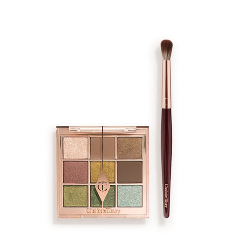 Charlotte's Beautifying Eye Trends Kit: Limited-Edition Eyeshadow Palette and Eye Makeup Brush