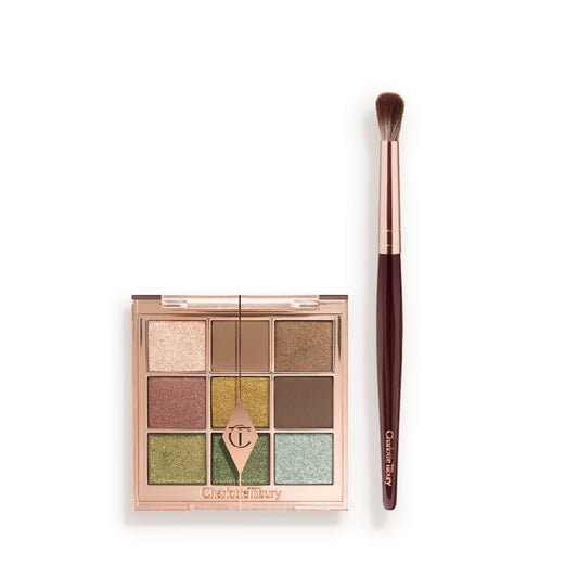 Charlotte's Beautifying Eye Trends Kit: Limited-Edition Eyeshadow Palette and Eye Makeup Brush
